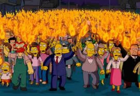 credit:  The Simpsons Movie - 20th Century Fox - Matt Groening
